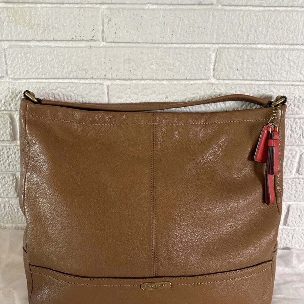 Coach Tan Leather Hobo Bag f23293 - Picture 2 of 11